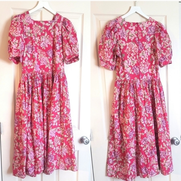 Laura Ashley Dresses & Skirts - Vintage Laura Ashley Cotton Dress 10